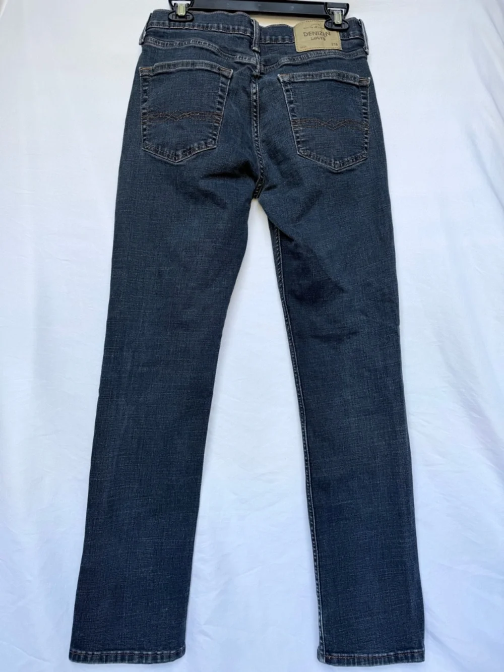 Levi's Light Blue Interior Denim Jeans with Contrast Stitching men’s 30x32